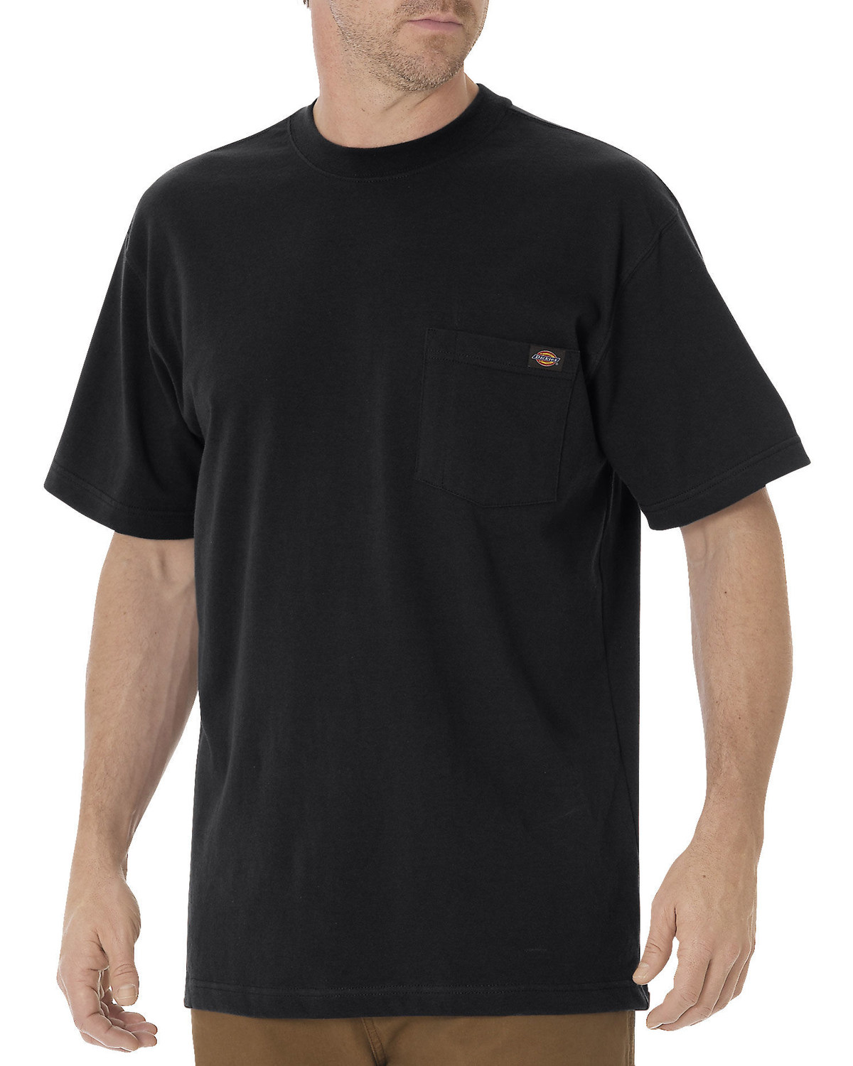 Dickies Men's Solid Heavyweight Short Sleeve Work T-Shirt - Big & Tall