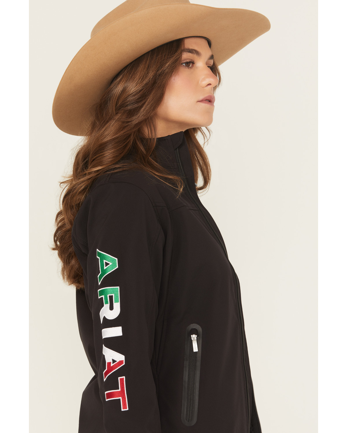 Ariat Women's Classic Team Mexico Flag Softshell Jacket | Boot Barn