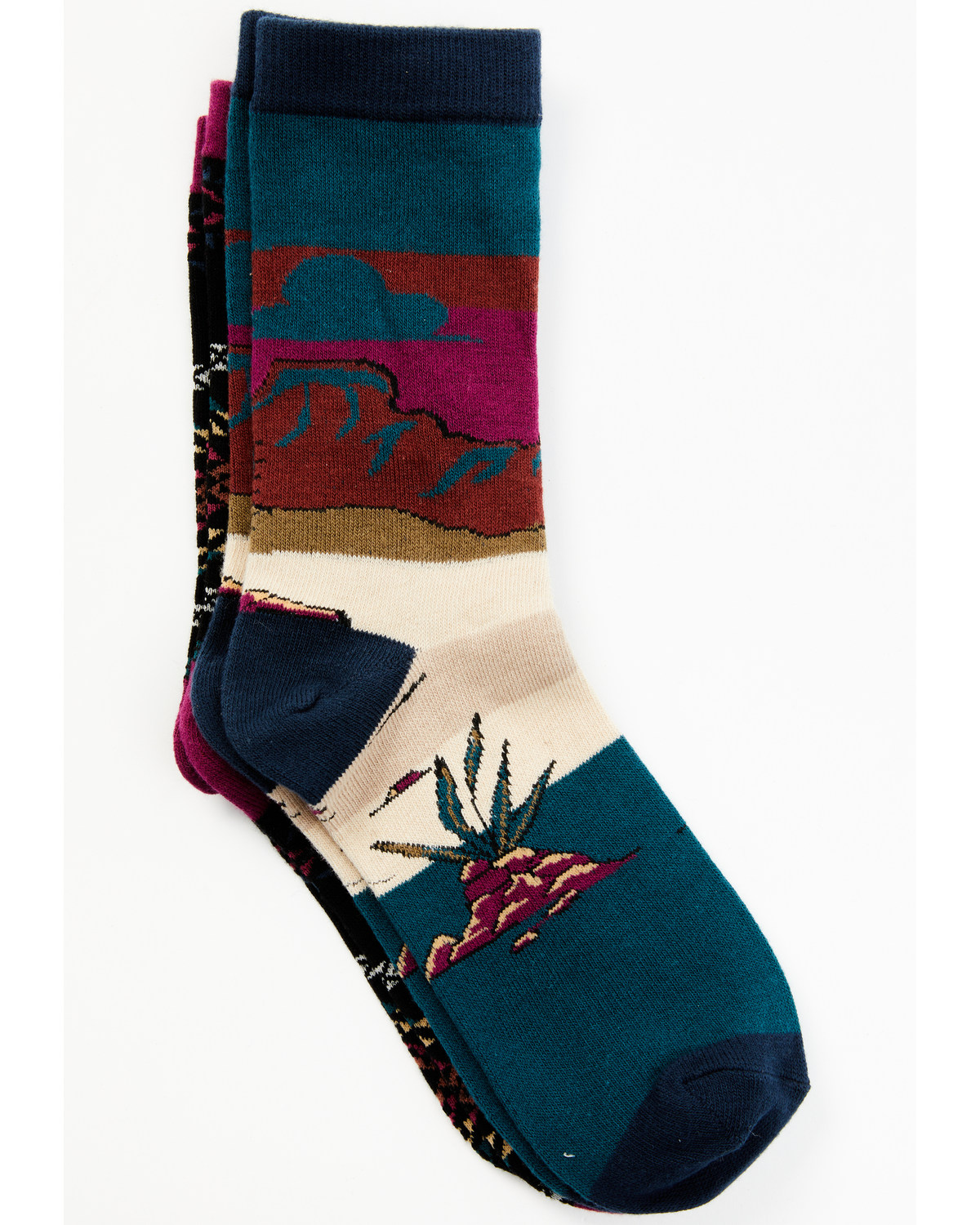 Shyanne Women's Desert Hills 2-Pack Socks