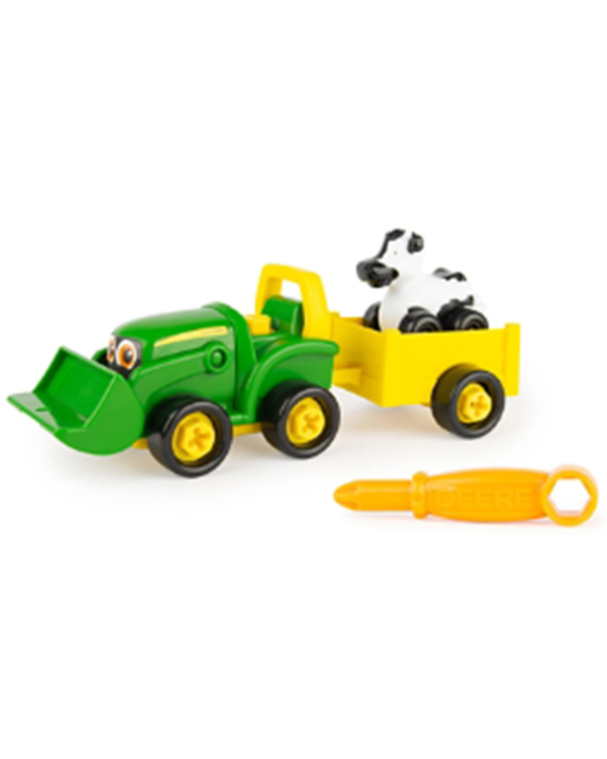 Tomy Boys' John Deere Build-A-Buddy Bonnie Scoop Tractor