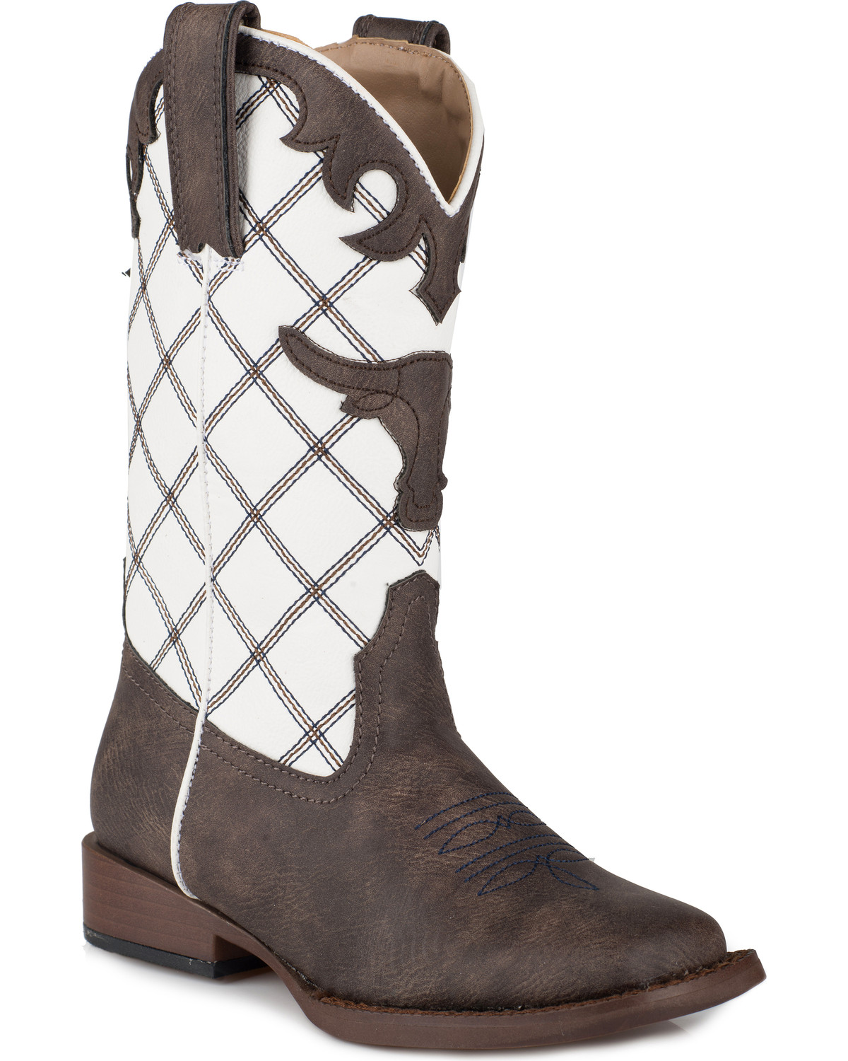 Diamond cowboy boots
