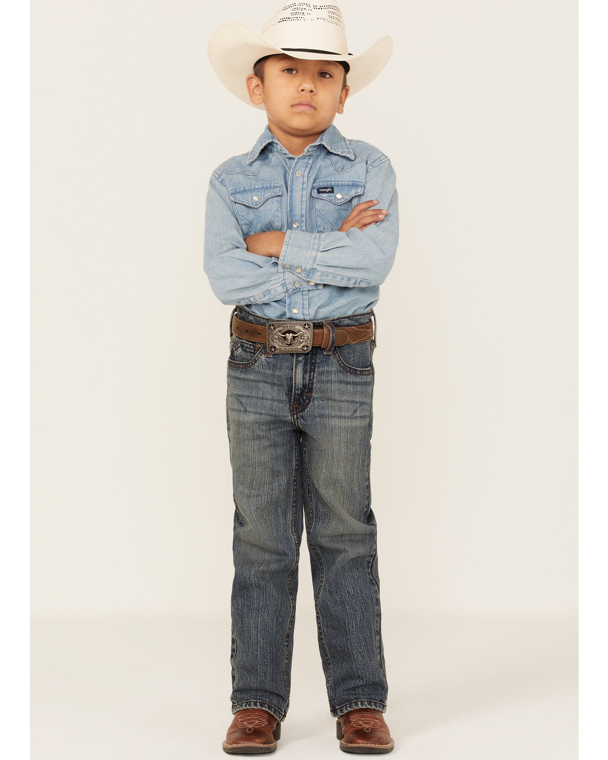 Cody James Boys' 8-20 Steel Dust 