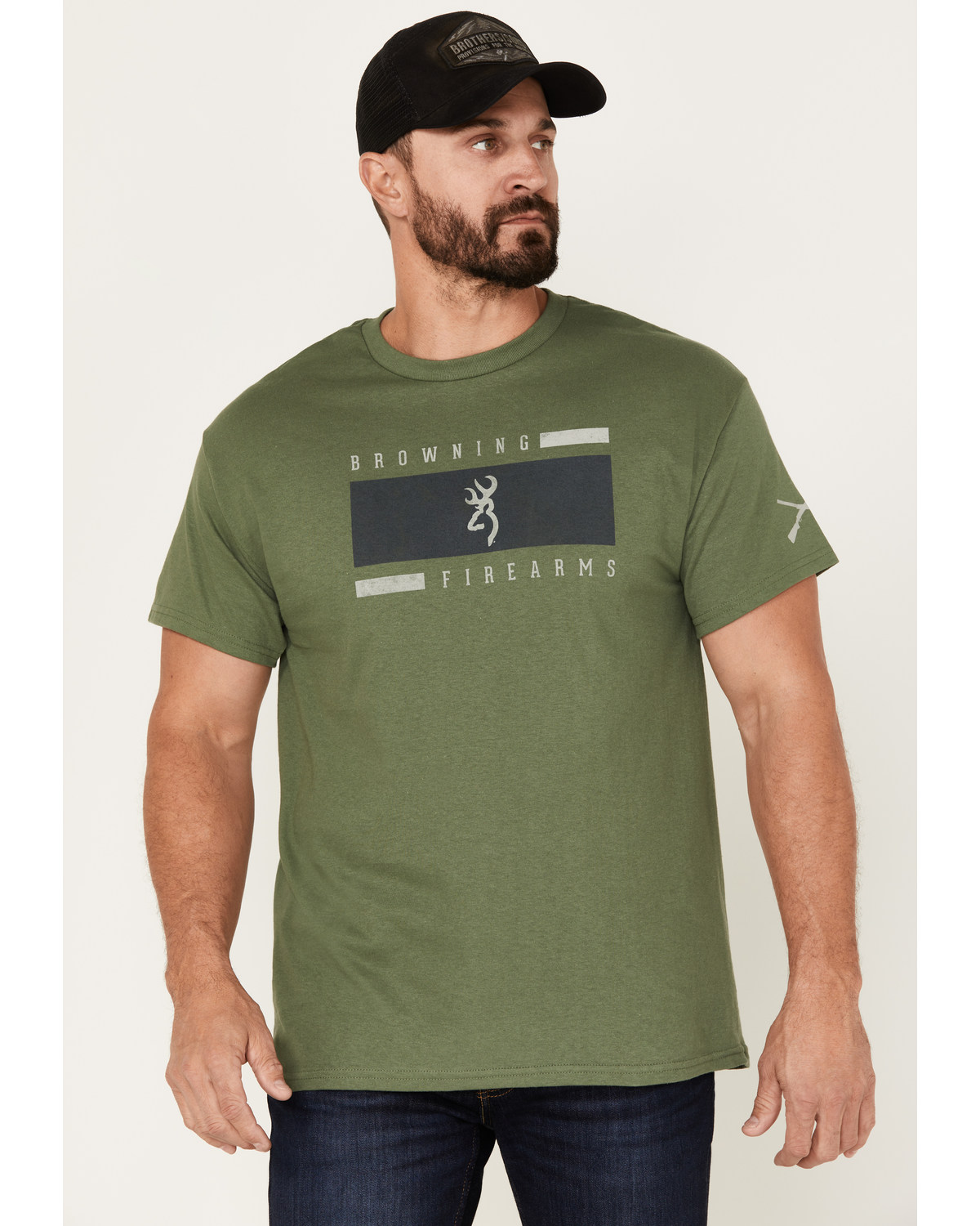 Browning Men's Buckmark Short Sleeve Graphic T-Shirt