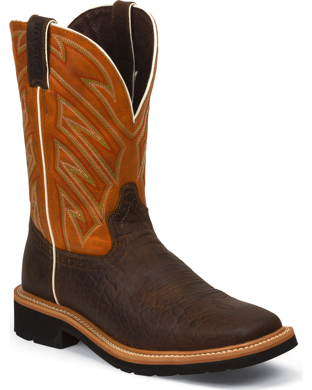Justin Men's Square Toe Work Boots | Boot Barn
