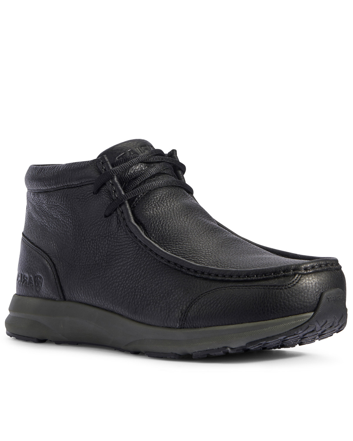 Ariat black lace up boots clearance