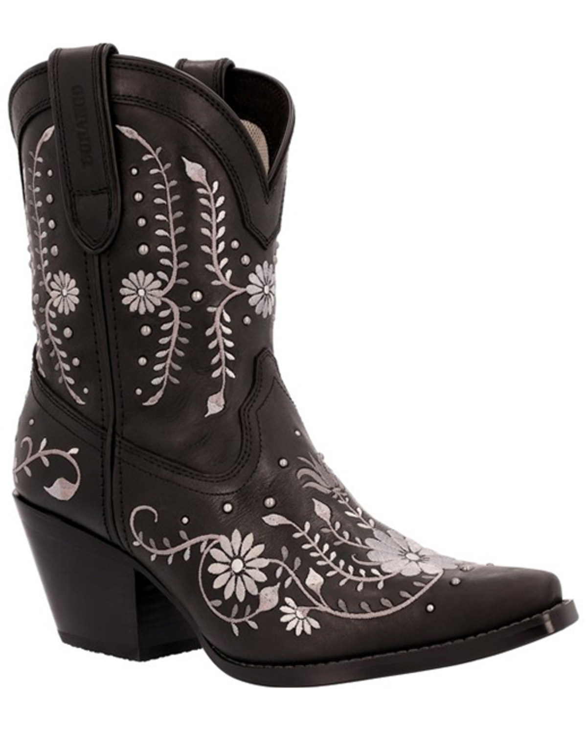 Durango Women's Crush Sterling Wildflower Western Booties - Snip Toe