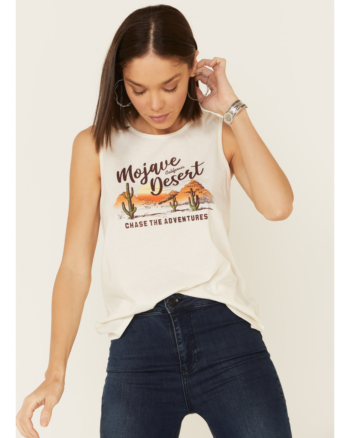 Graphic muscle tee