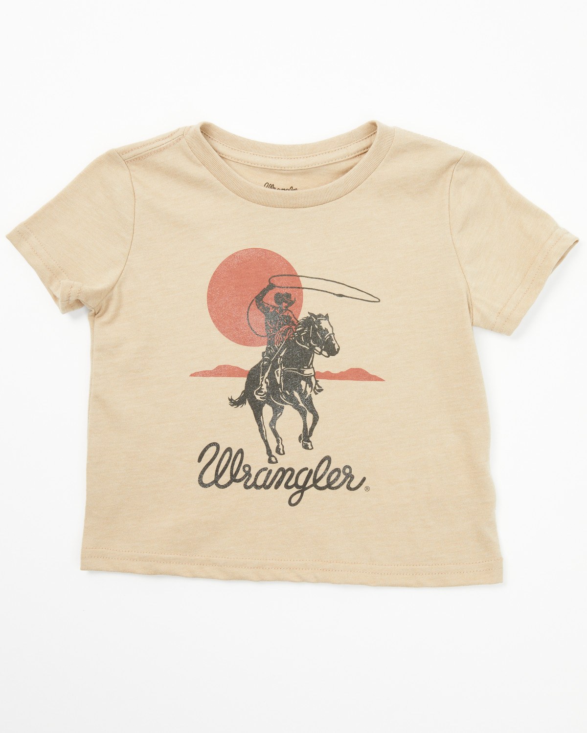 Wrangler Toddler Boys' Cowboy Short Sleeve Graphic T-Shirt