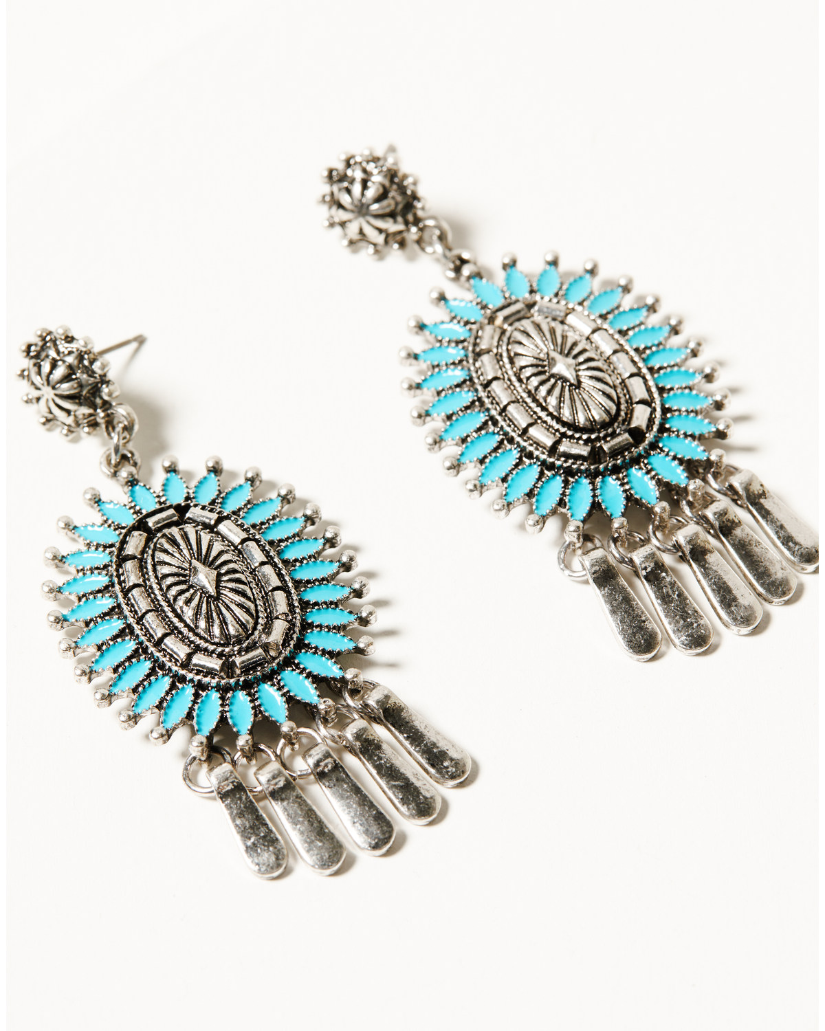 Idyllwind Women's Bella Strada Antique Concho Drop Earrings