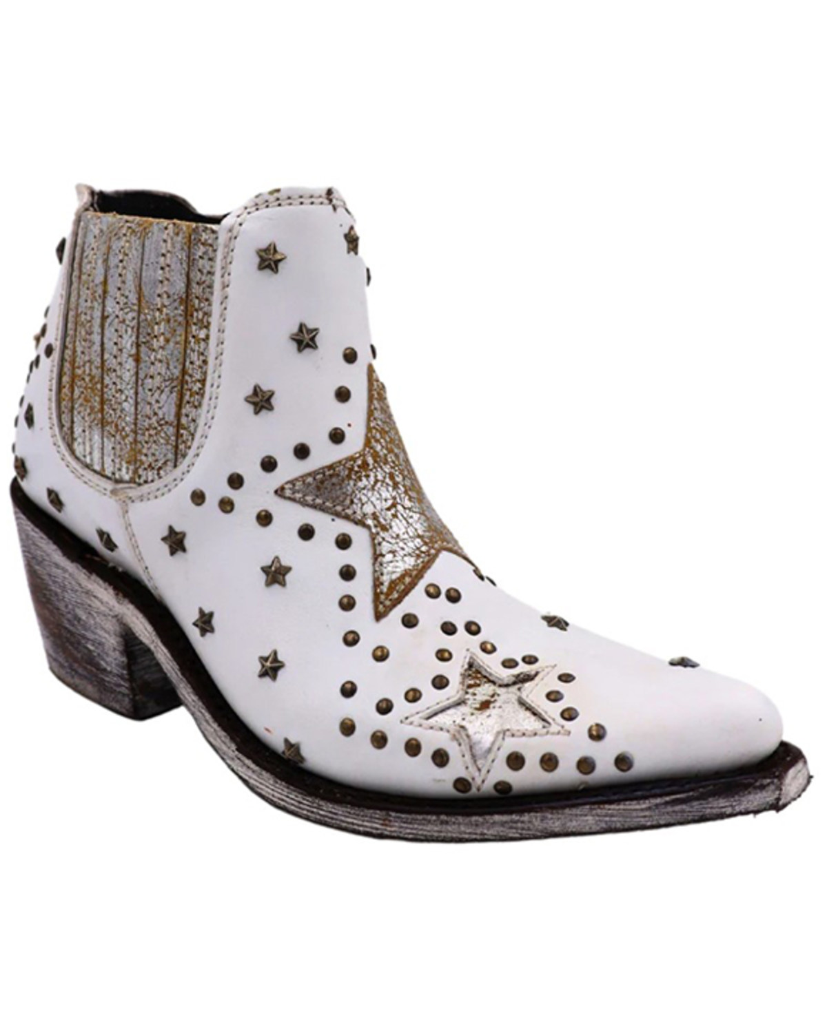 Black and silver booties on sale