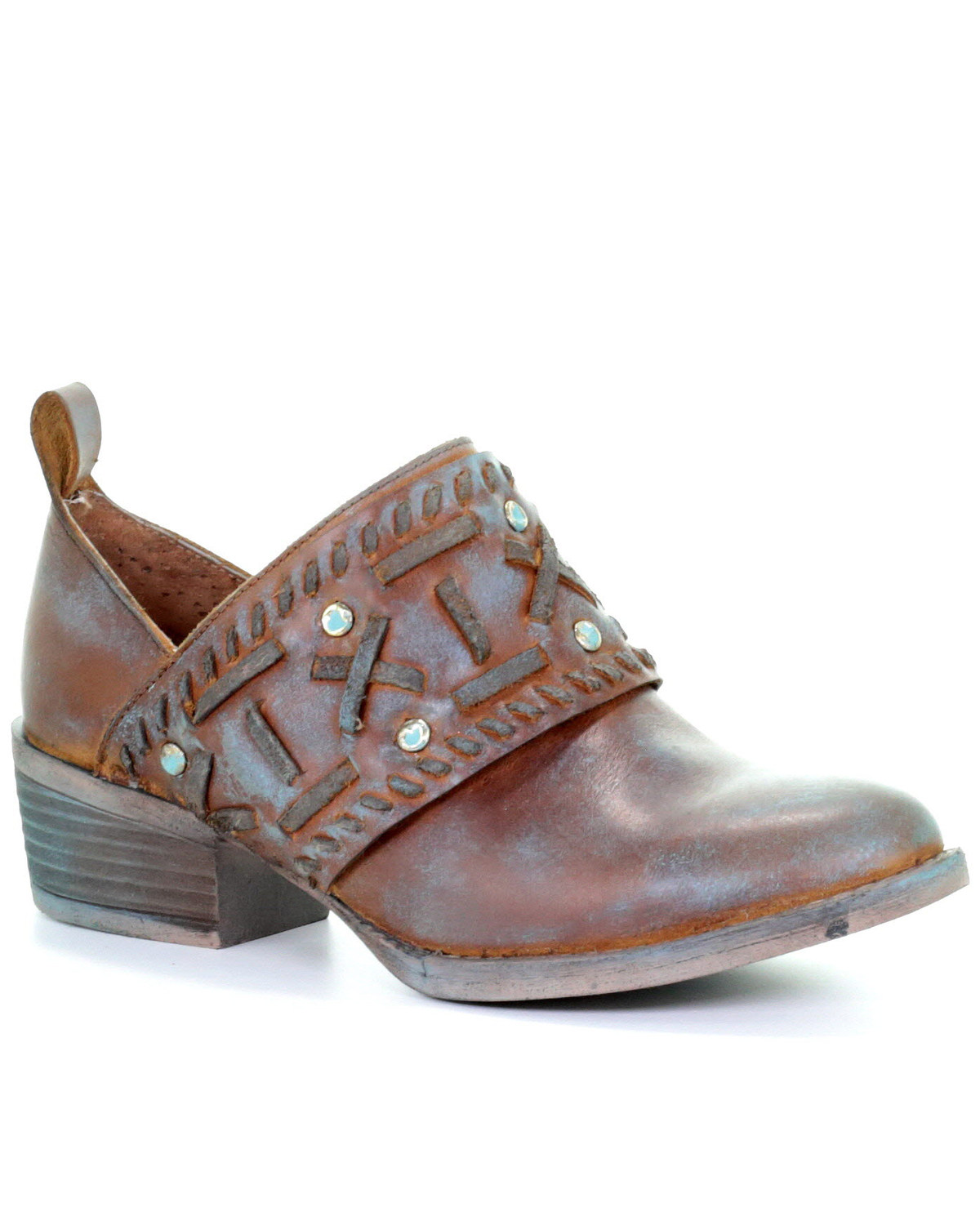 Corral Women S Maple Patina Fashion Booties Round Toe Boot Barn