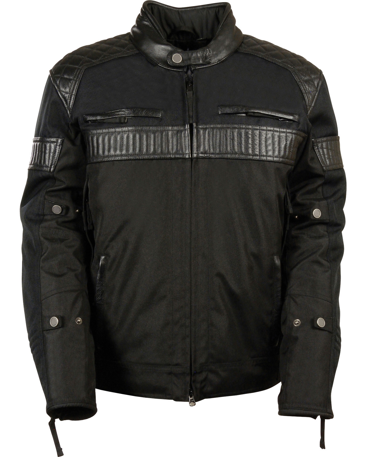 Milwaukee Leather Men's Textile Scooter Jacket - Big & Tall