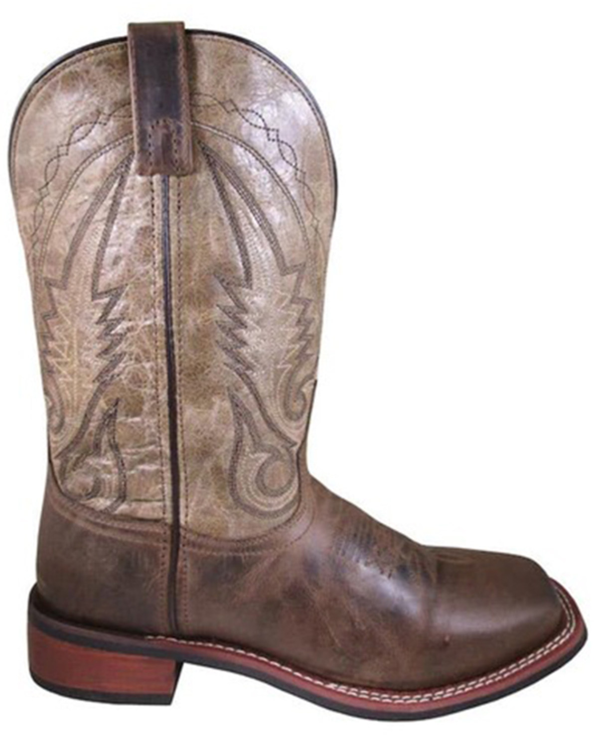 Smoky Mountain Men's Creekland Western Boots - Broad Square Toe