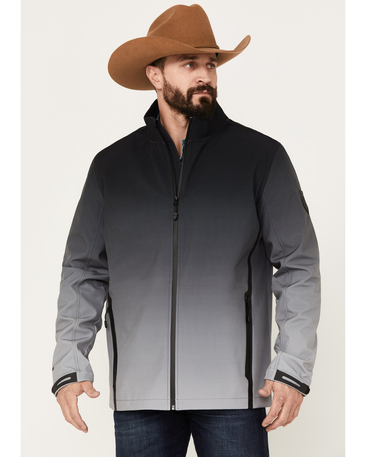 RANK 45® Men's Ombre Softshell Jacket