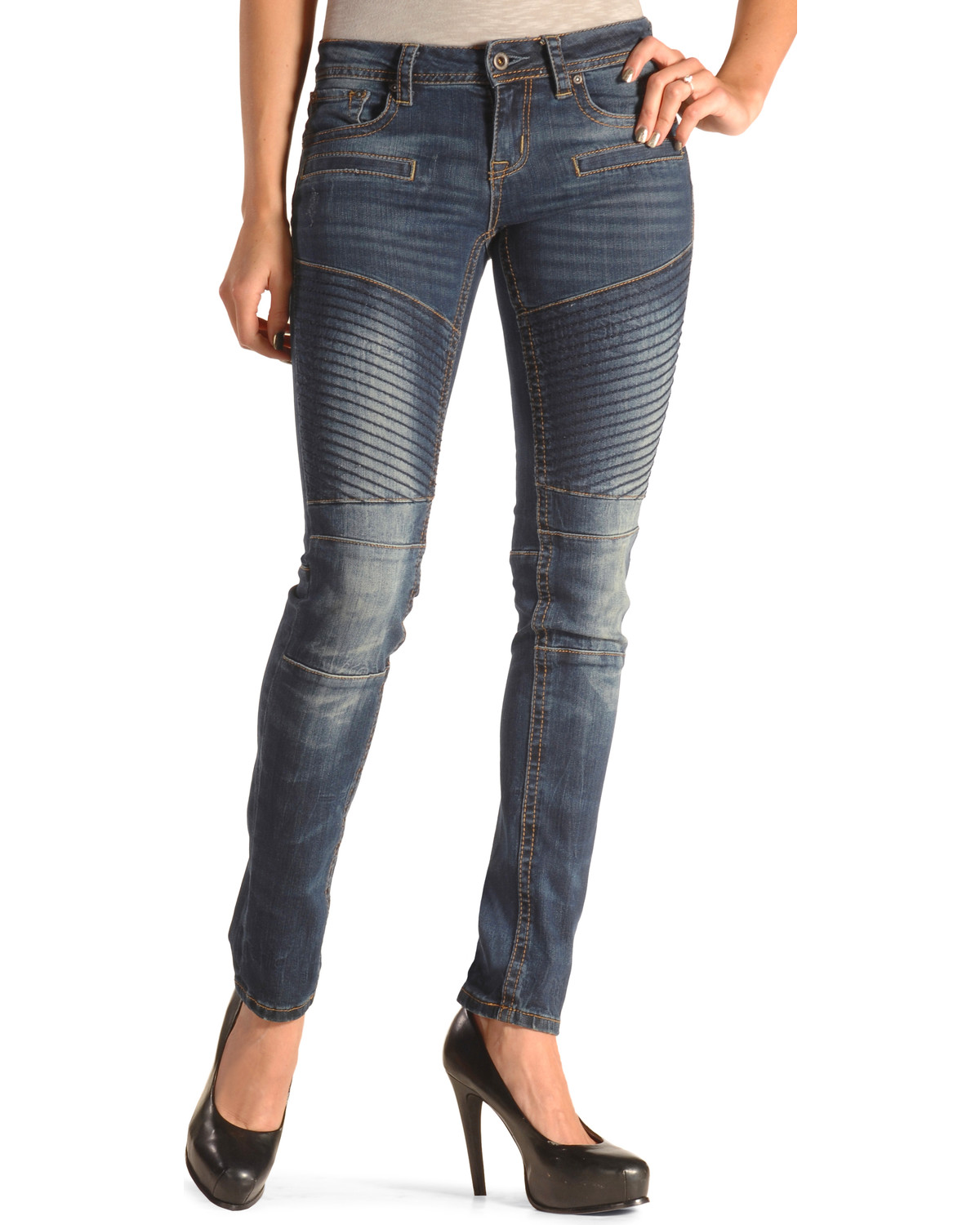 womens skinny motorcycle jeans