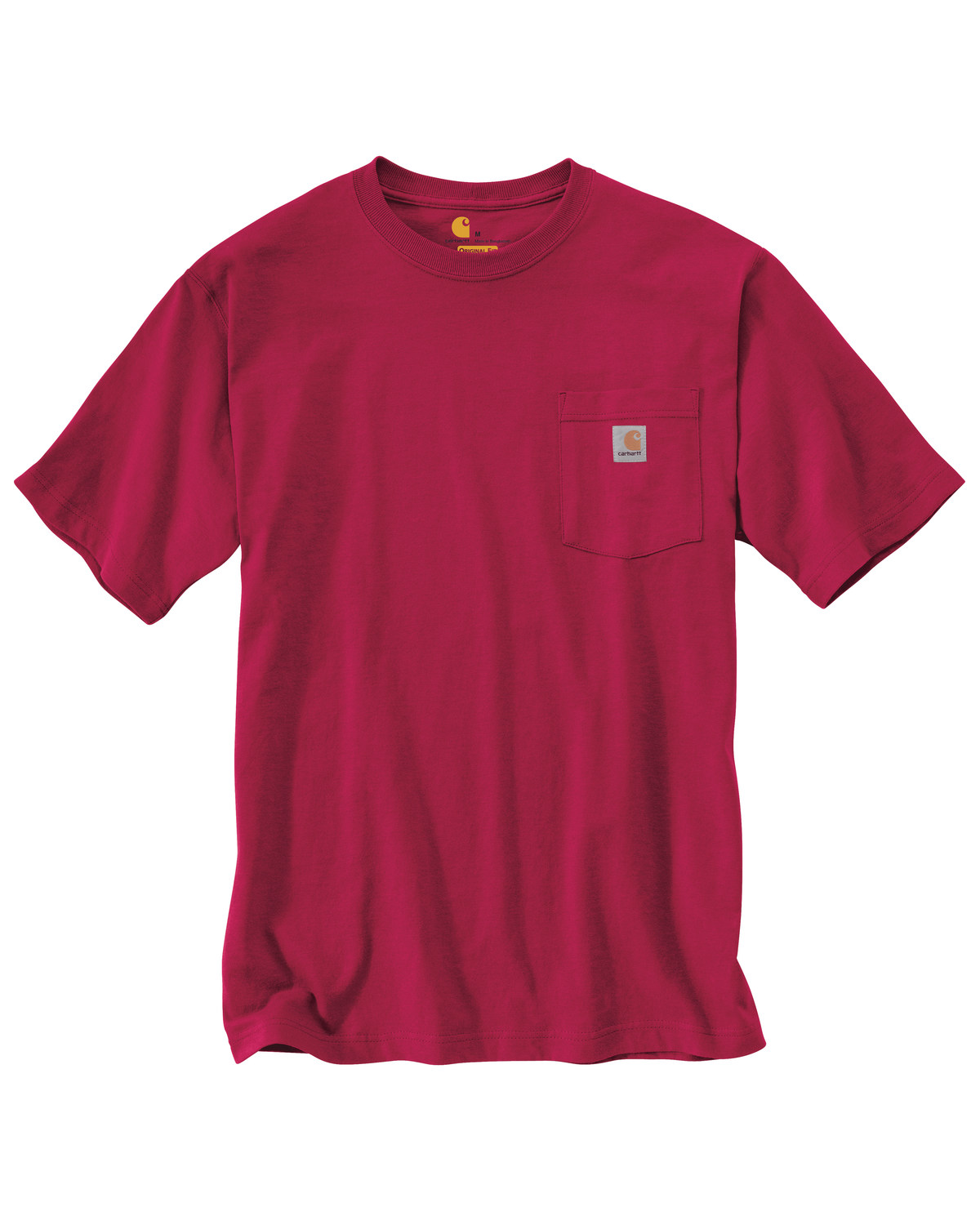 Carhartt Men's Loose Fit Heavyweight Logo Pocket Work T-Shirt