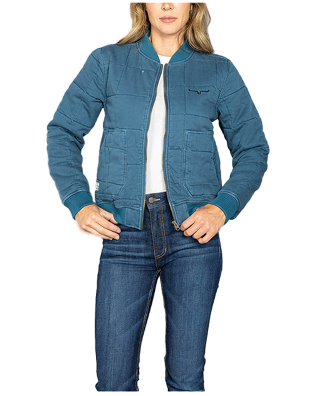 Kimes Ranch Women's Bronc Bomber Quilted Jacket