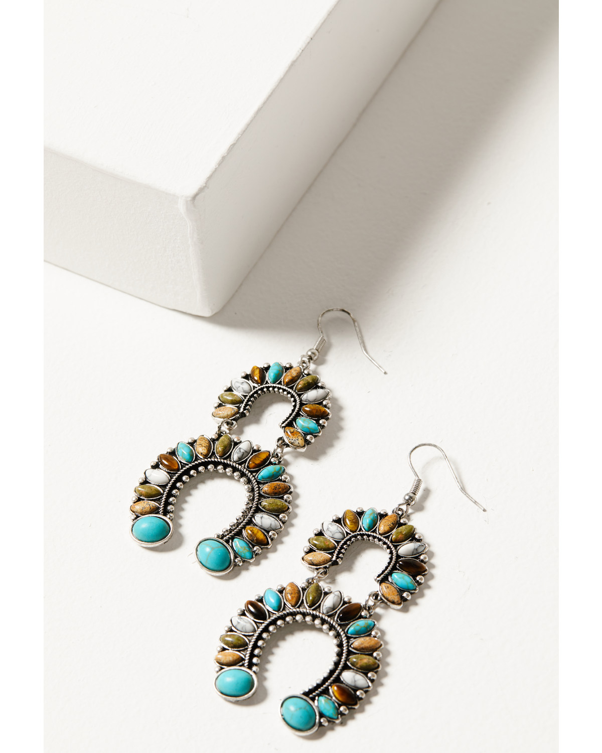 Shyanne Women's Bisbee Stacked Horseshoe Earrings