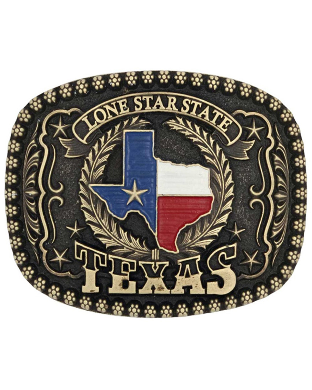 Montana Silversmiths Lone Star Heritage Attitude Buckle