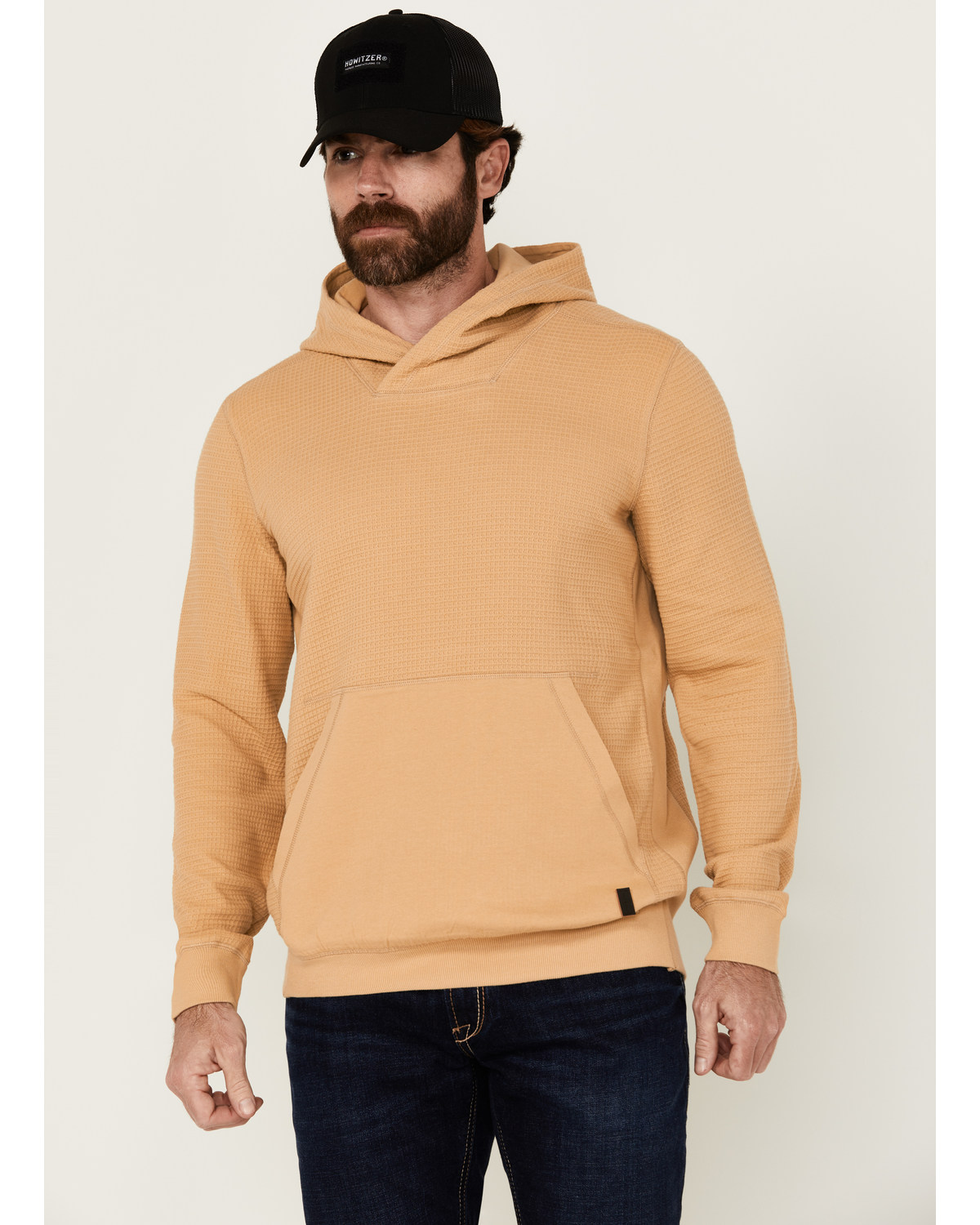 Brothers and Sons Men's Vander Solid Hooded Sweatshirt