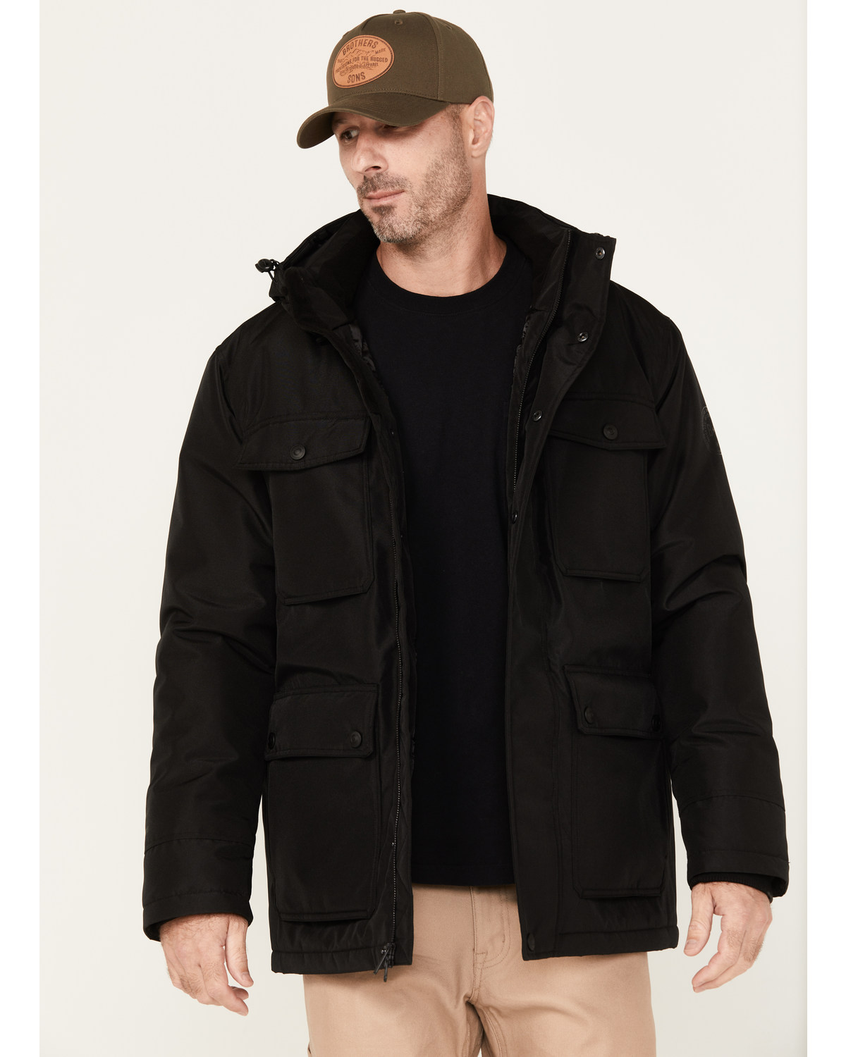 Brothers and Sons Men's Insulated Parka