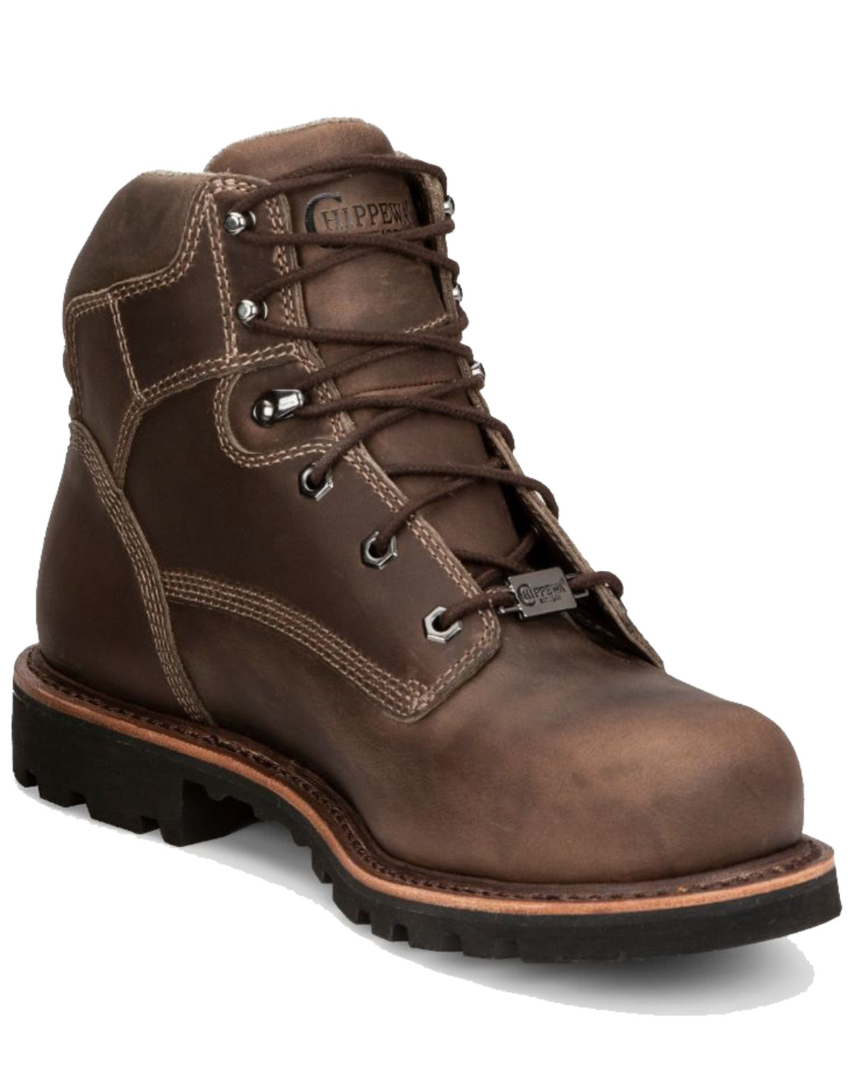 Chippewa Men's Bolville Fossil Work Boots - Composite Toe