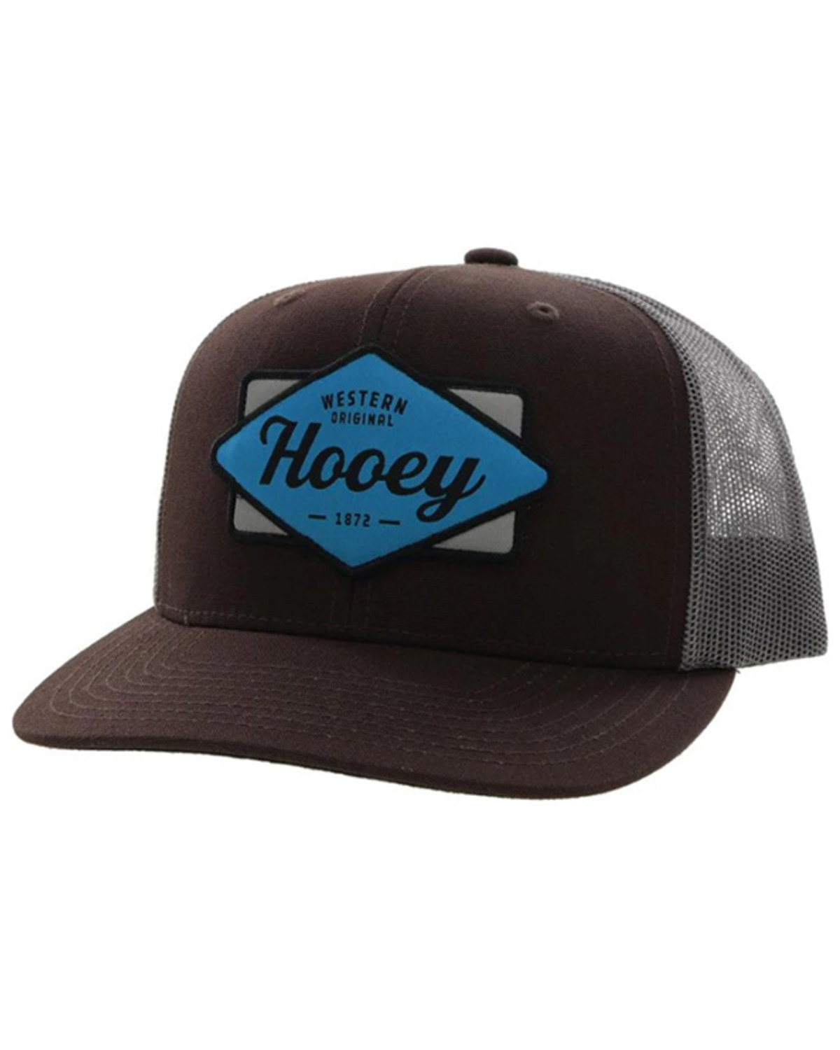Hooey Men's Diamond Logo Patch Trucker Cap