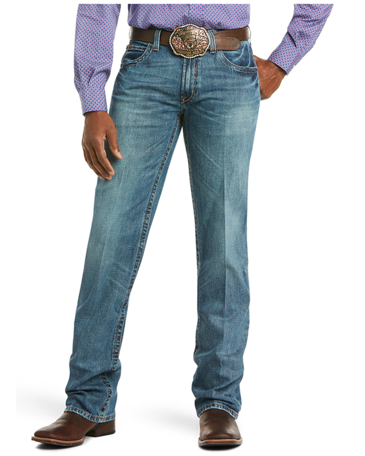 Ariat Men's M4 Low Rise Scoundrel Bootcut Jeans