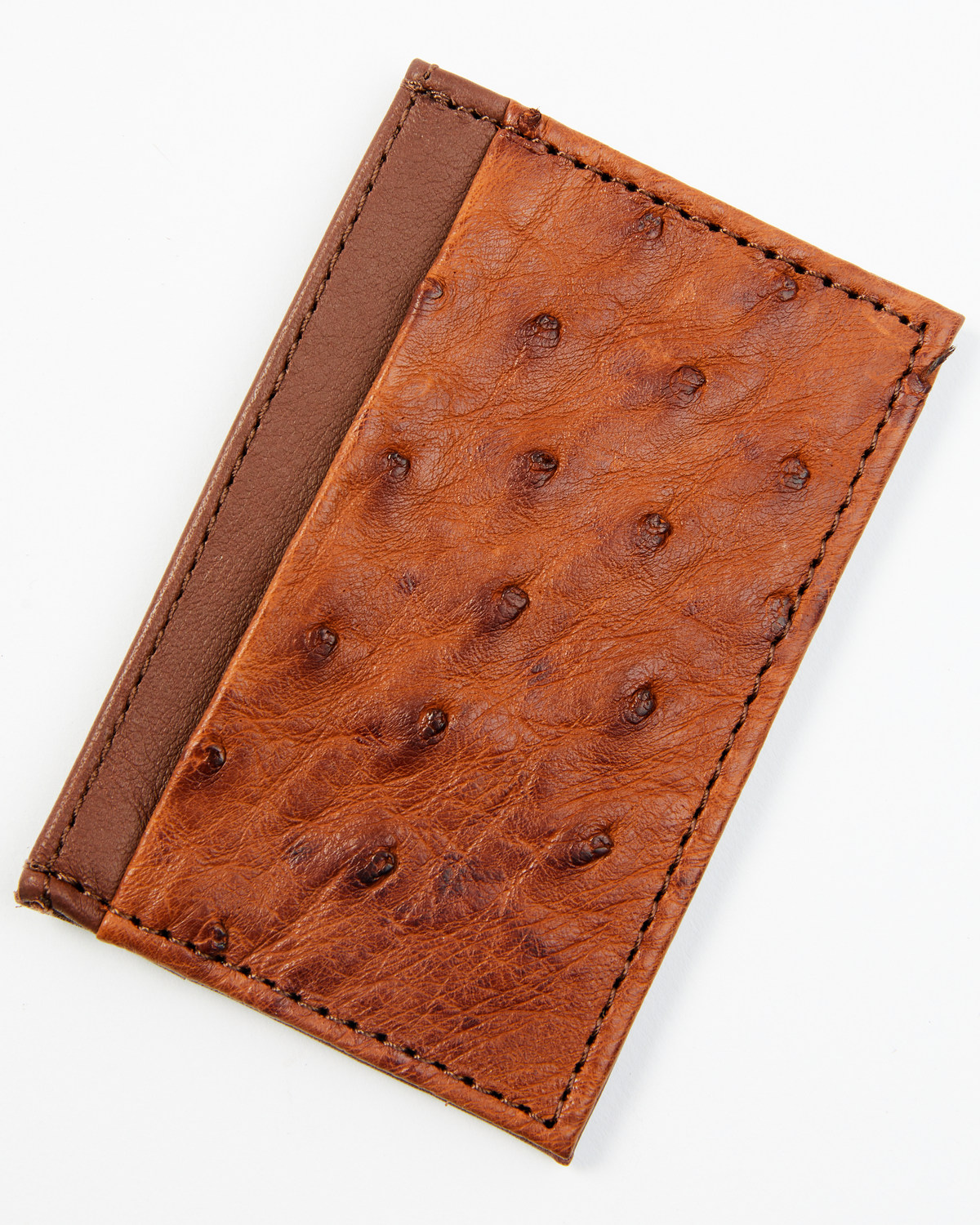 Cody James Men's Credit Card Ostrich Wallet