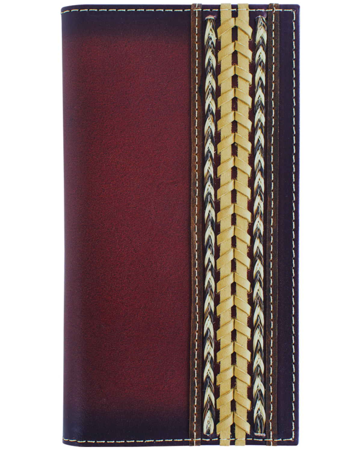 Cody James Men's Braided Horsehair Leather Rodeo Wallet