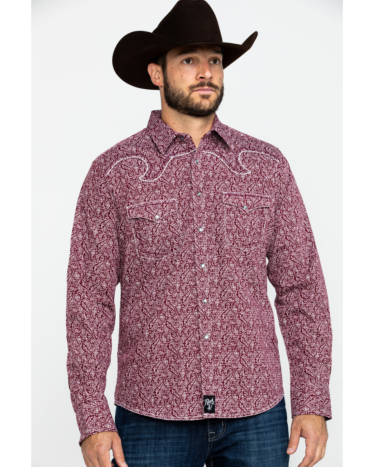 wrangler rock 47 shirts mens