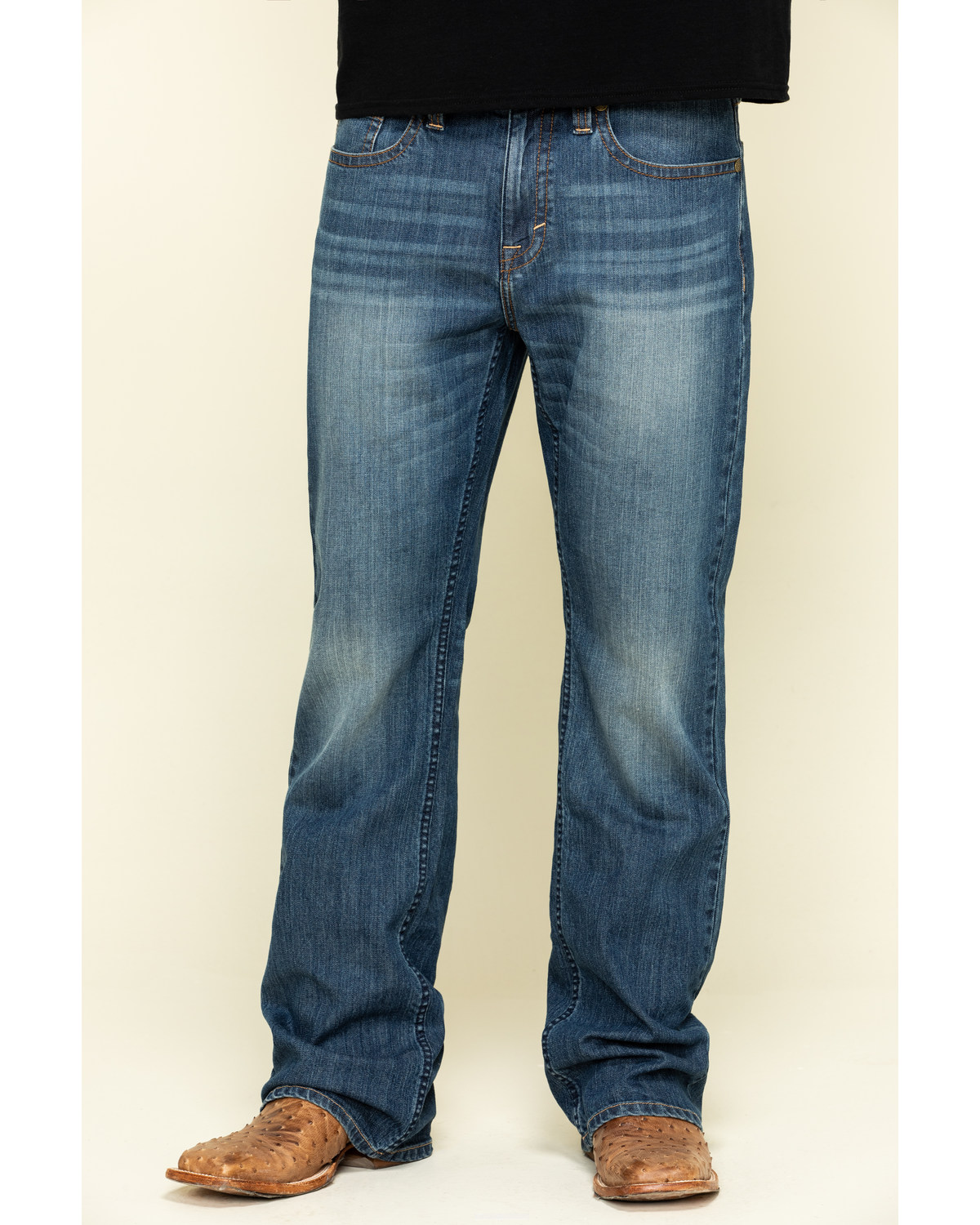 Cody James Men's Wolftooth Stretch Relaxed Bootcut Jeans | Boot Barn