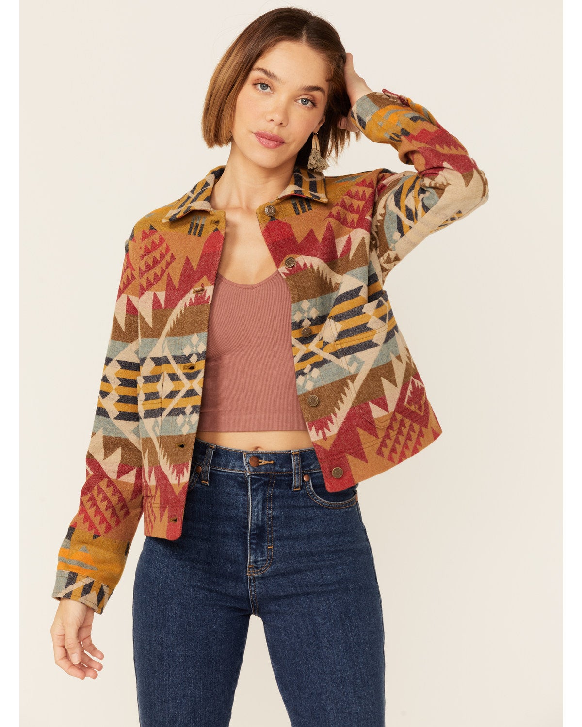 pendleton wool jacket womens