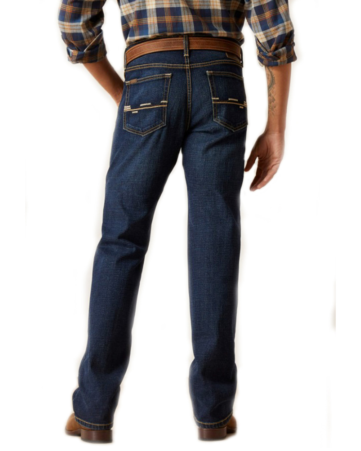 Ariat Men's M8 Reese Dark Wash Modern Slim Stretch Denim Jeans