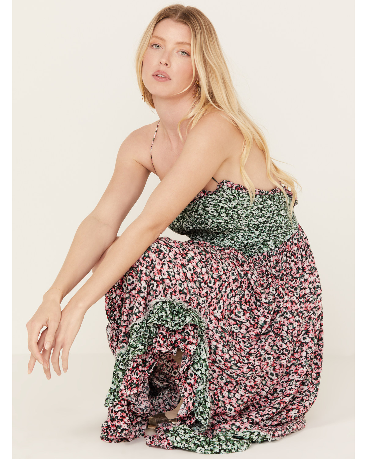 Free People Women's One I Love Floral Maxi Dress