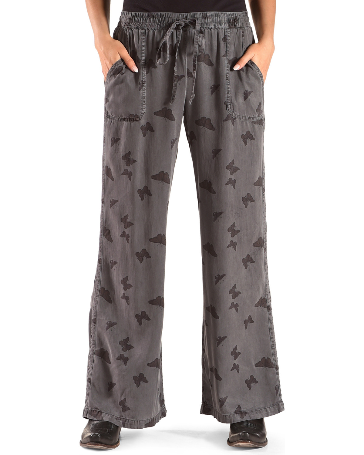 Billy T Women's Butterfly Drawstring Pants