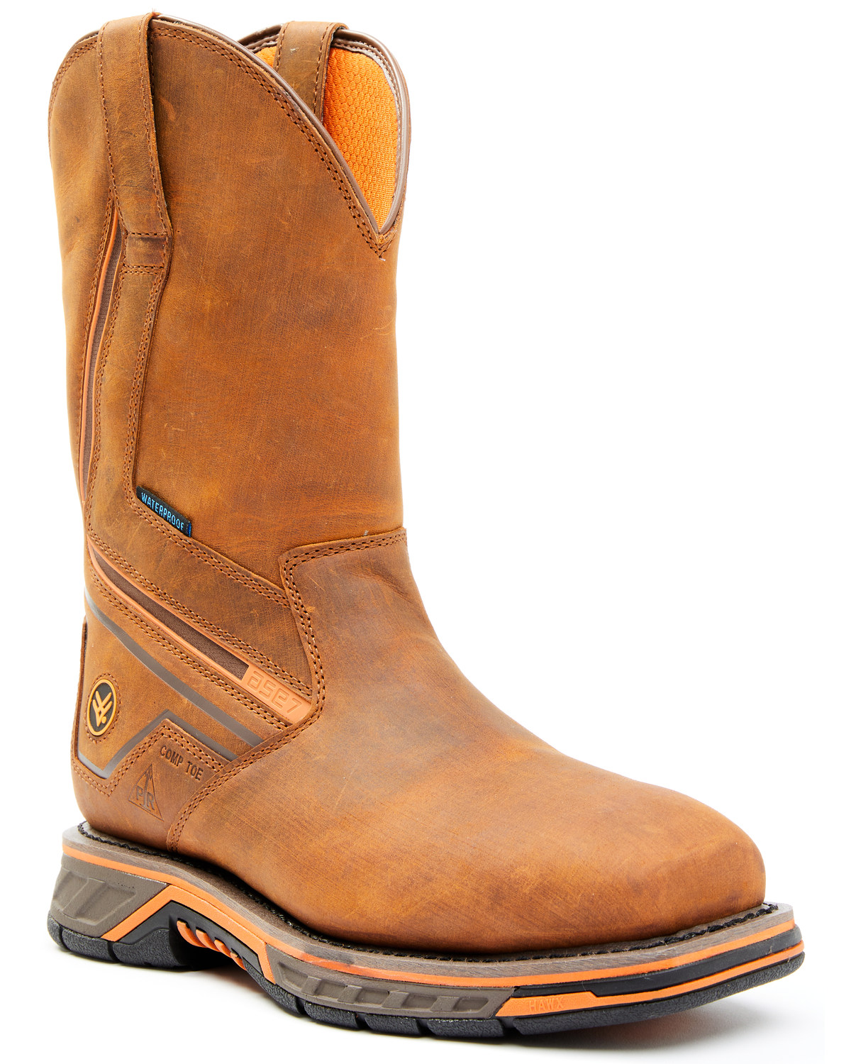 Hawx Men's Radian Waterproof Western Work Boots - Composite Toe