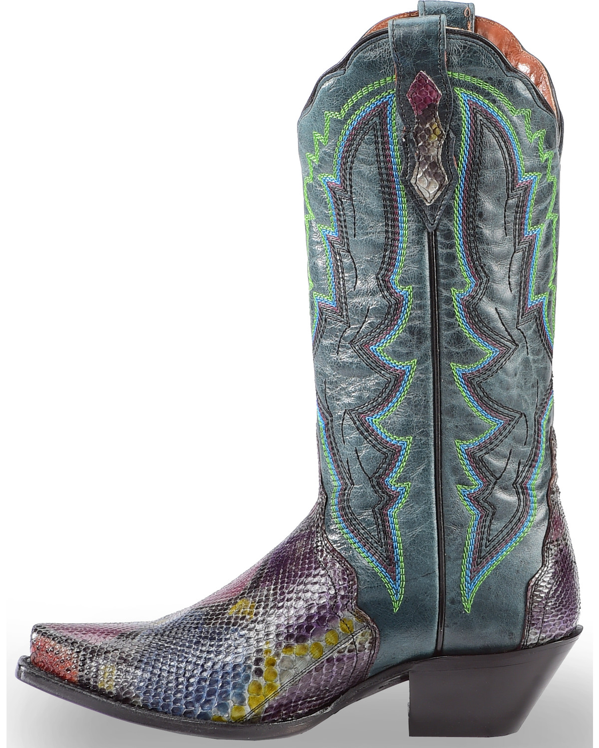 python belly boots