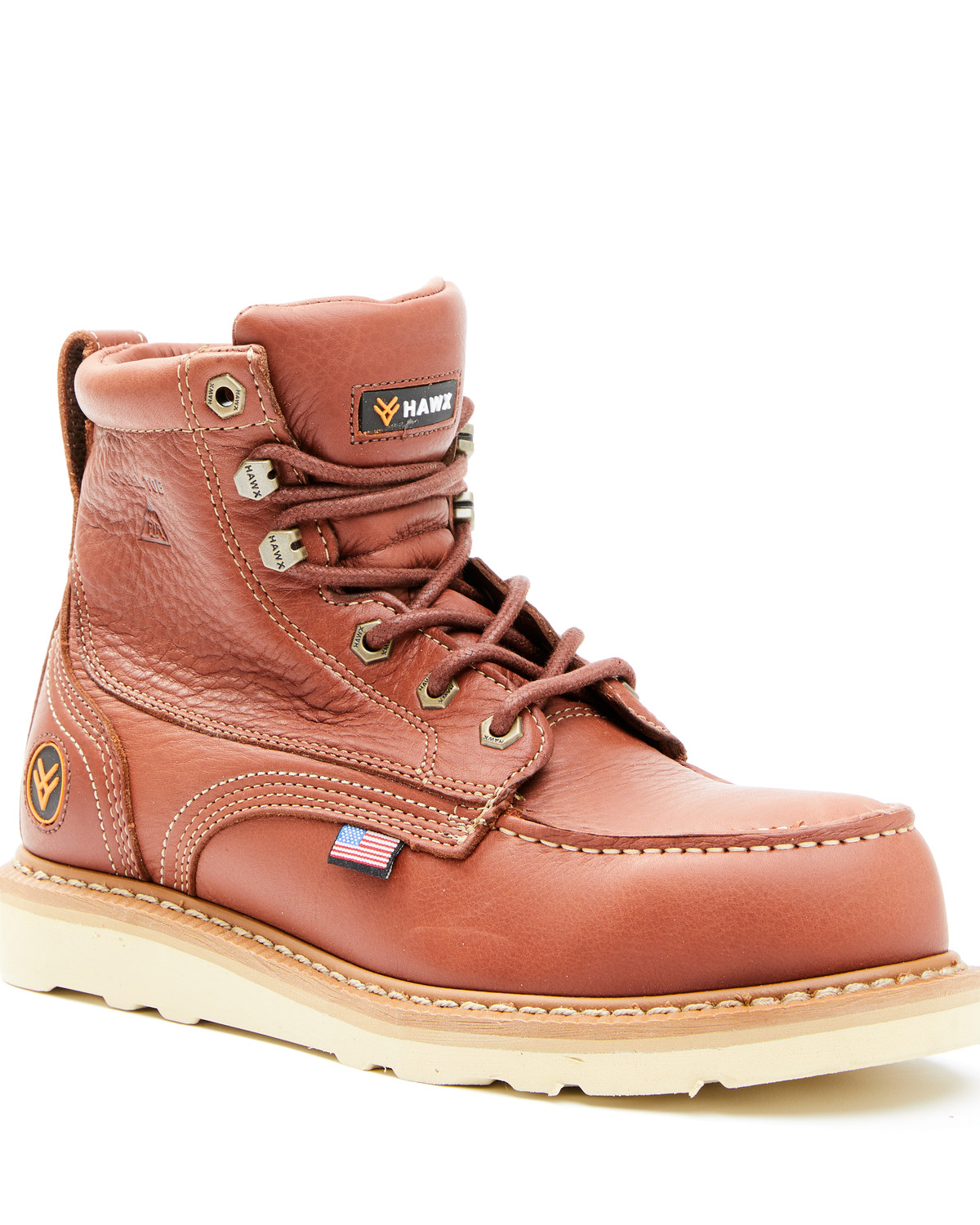 Hawx Men s USA Moc Wedge Value Work Boots Steel Toe Boot Barn in Tustin CA