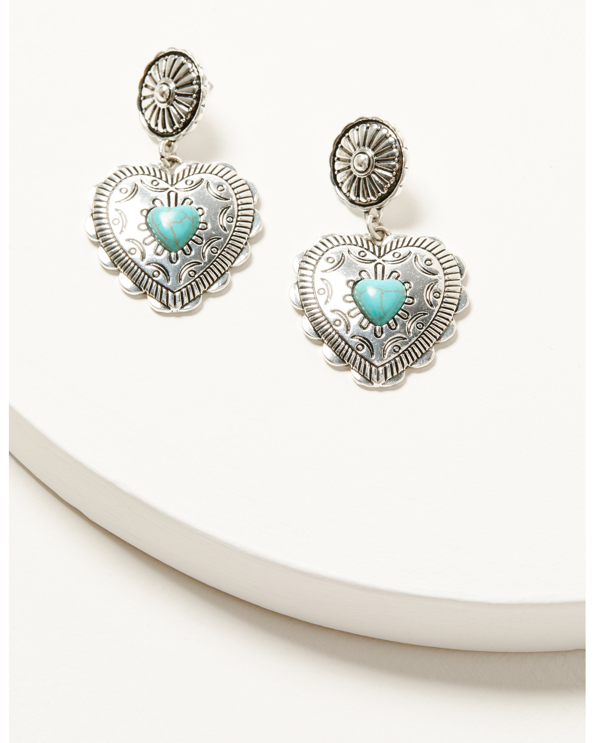 Shyanne Women's Heart Statement Earrings