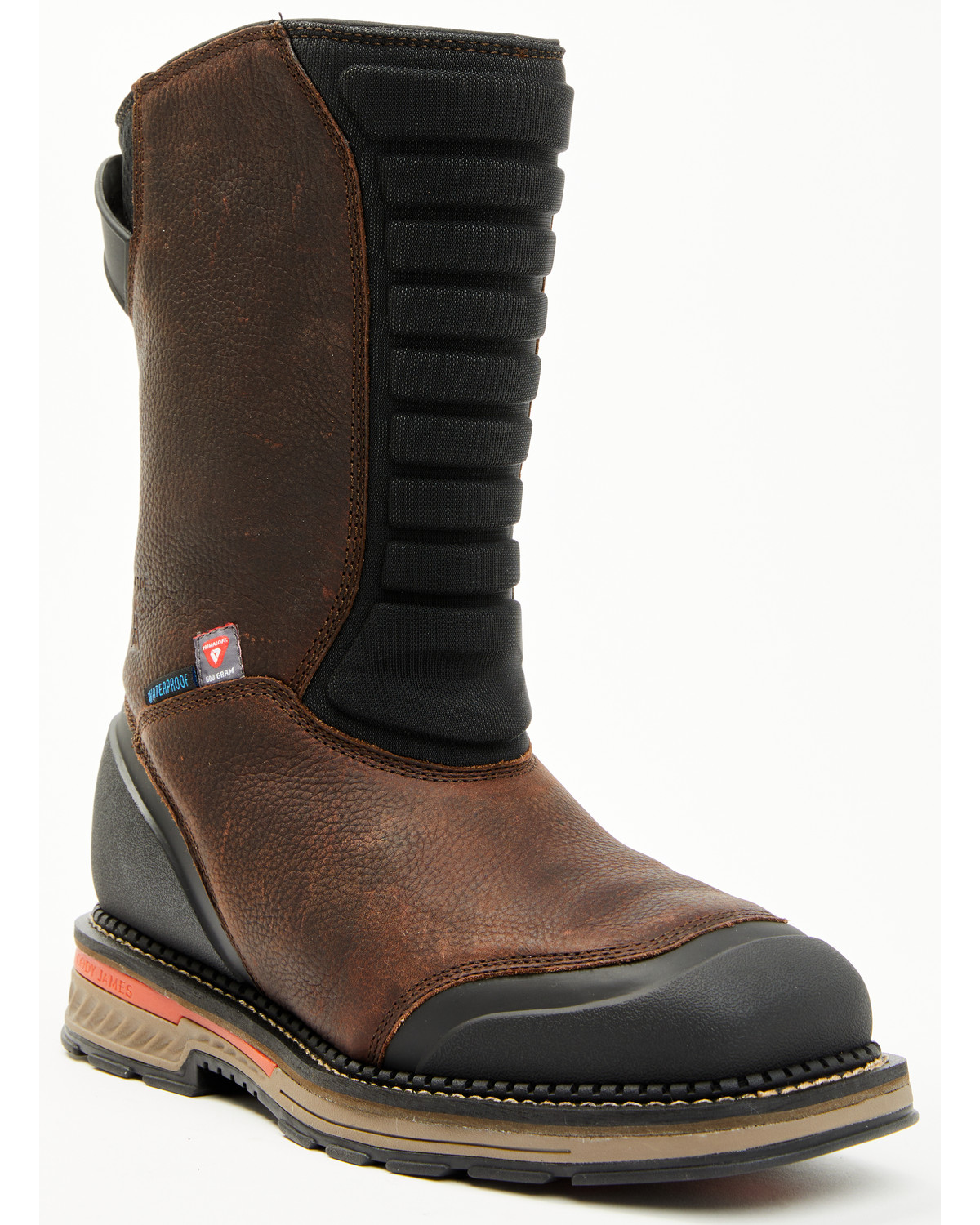 Insulated waterproof pull on work boots store