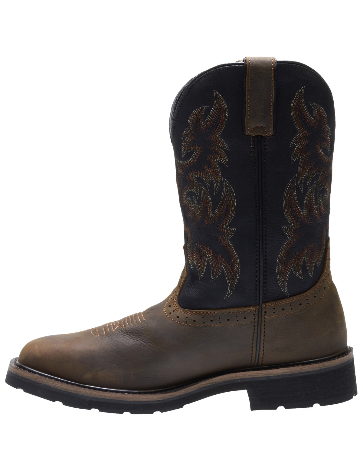 wolverine ranch king men's waterproof composite toe wellington work boots