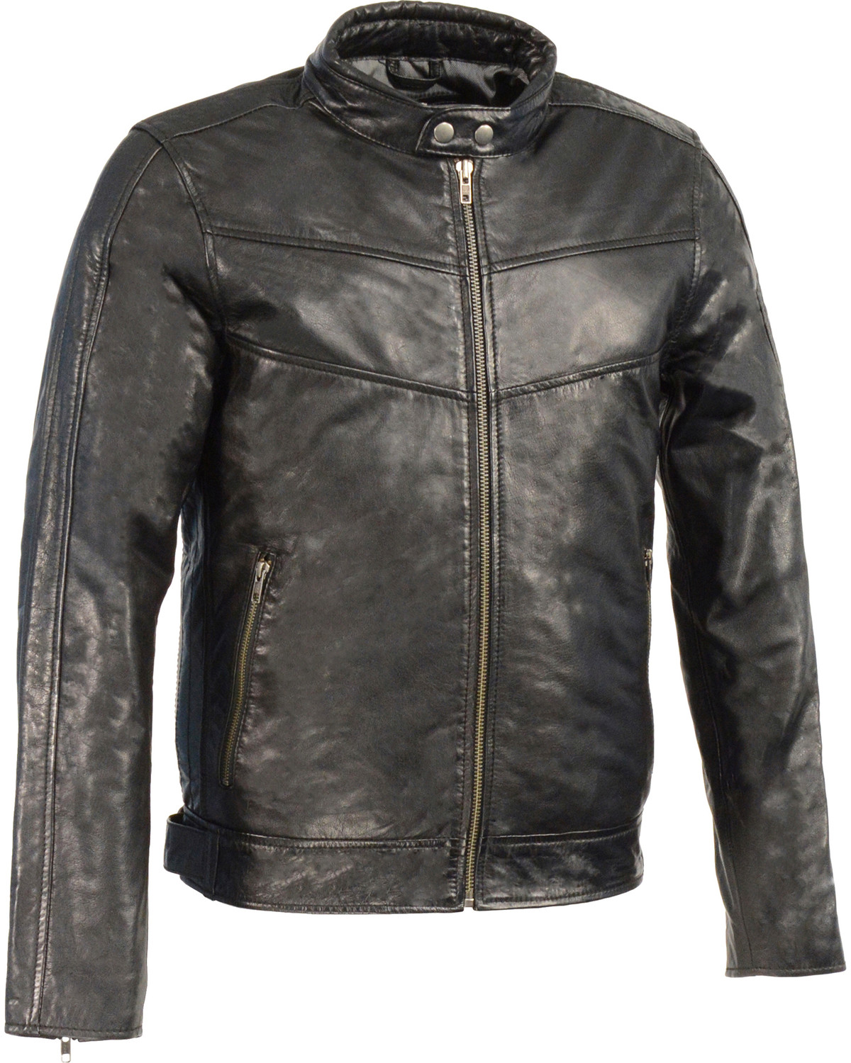 Milwaukee Leather Men's Stand Up Collar Jacket