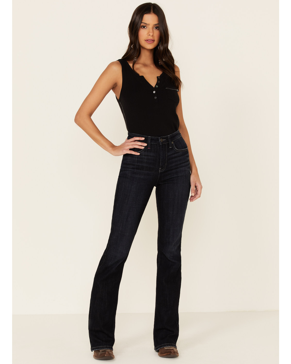 women's roper jeans