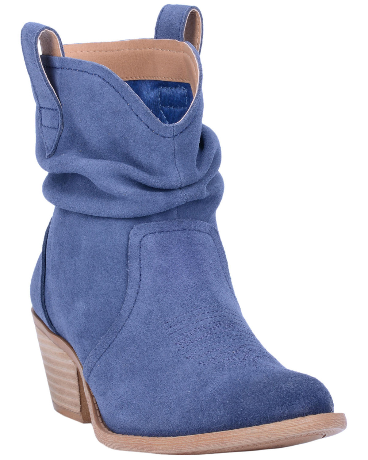 blue western booties