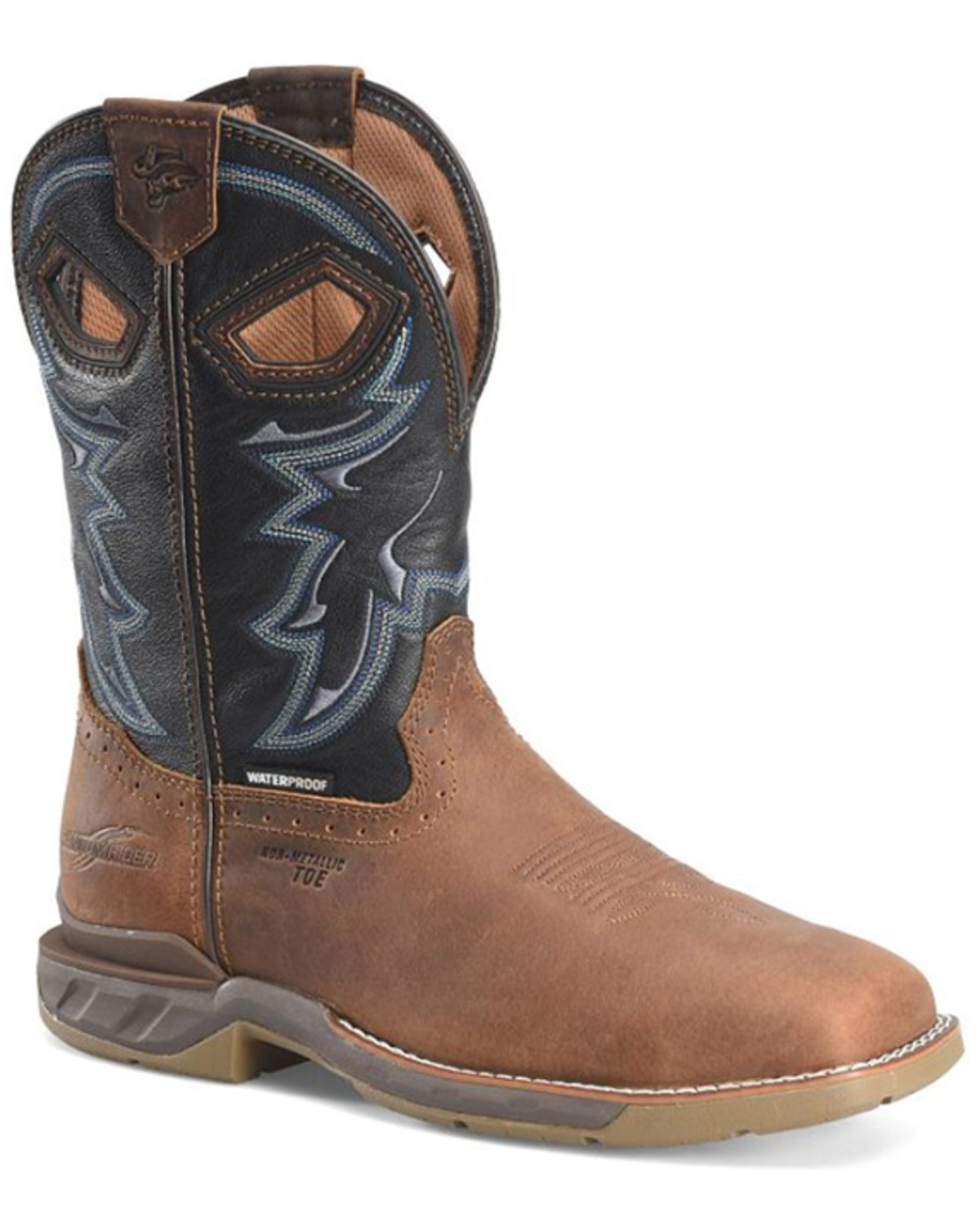 Double H Men's Geddy Waterproof Western Work Boots - Composite Toe