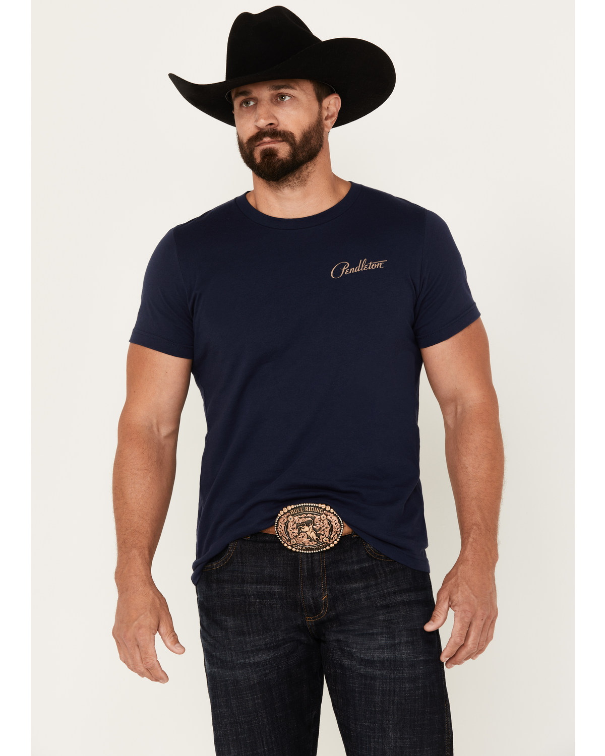 Pendleton Men's Trapper Peak Buffalo Short Sleeve Graphic T-Shirt