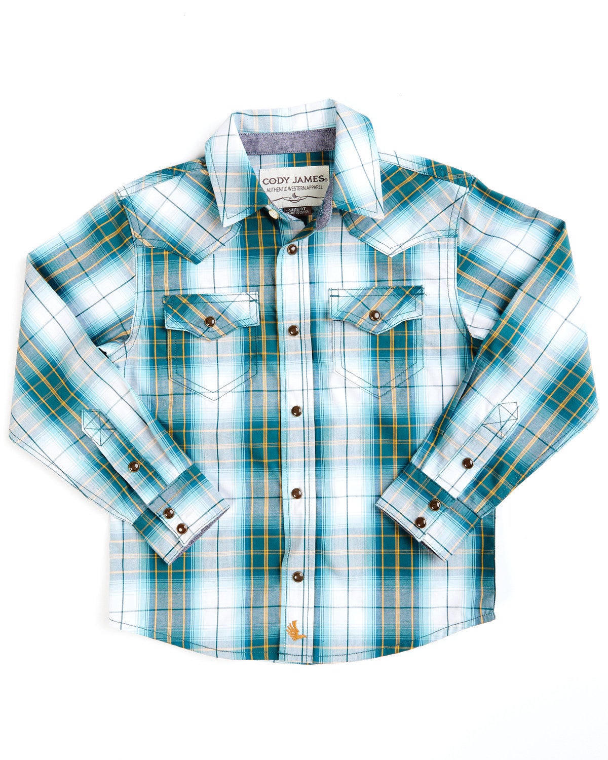 Cody James Toddler-Boys' Plaid Print 
