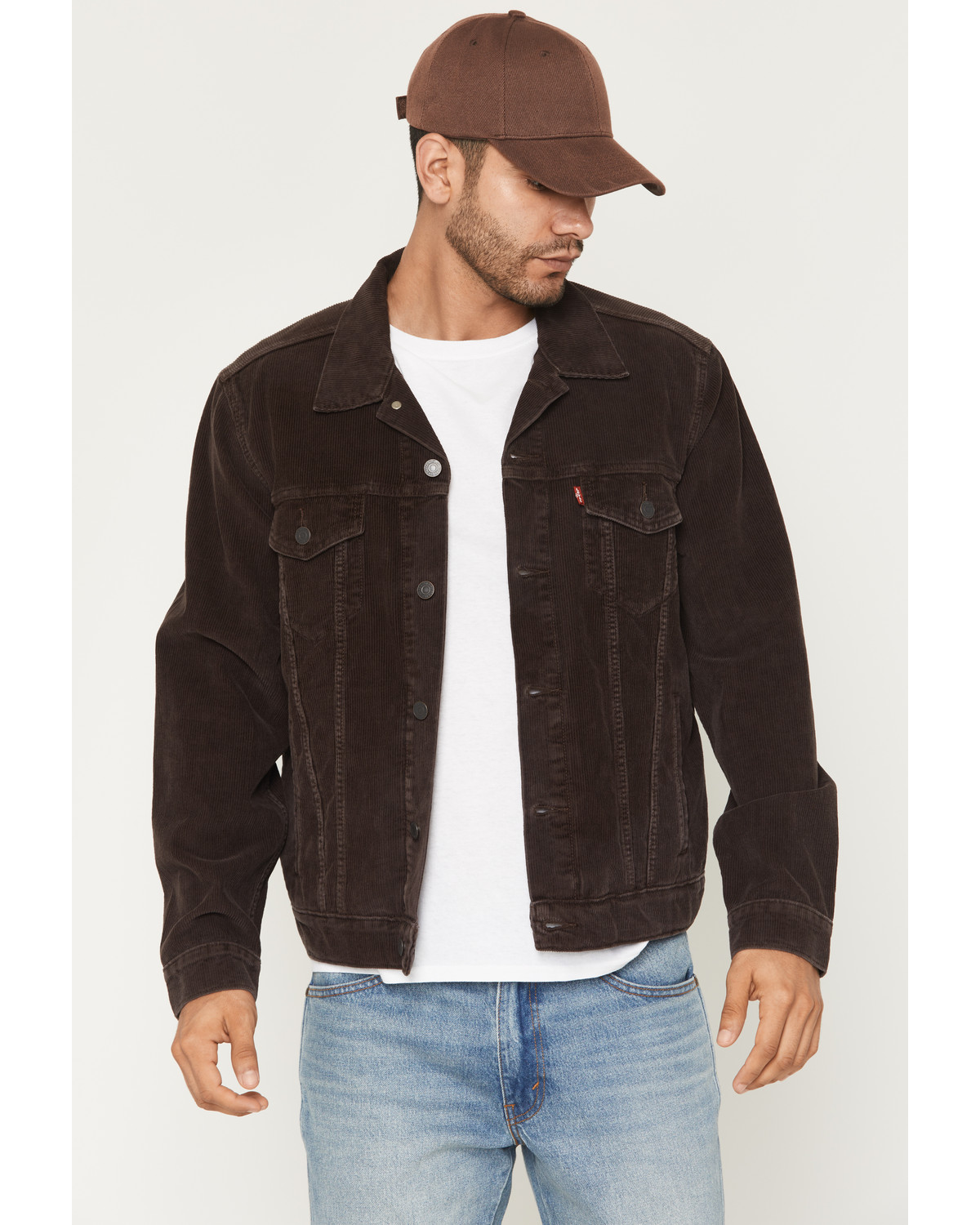 Levi's Men's Corduroy Button-Down Trucker Jacket