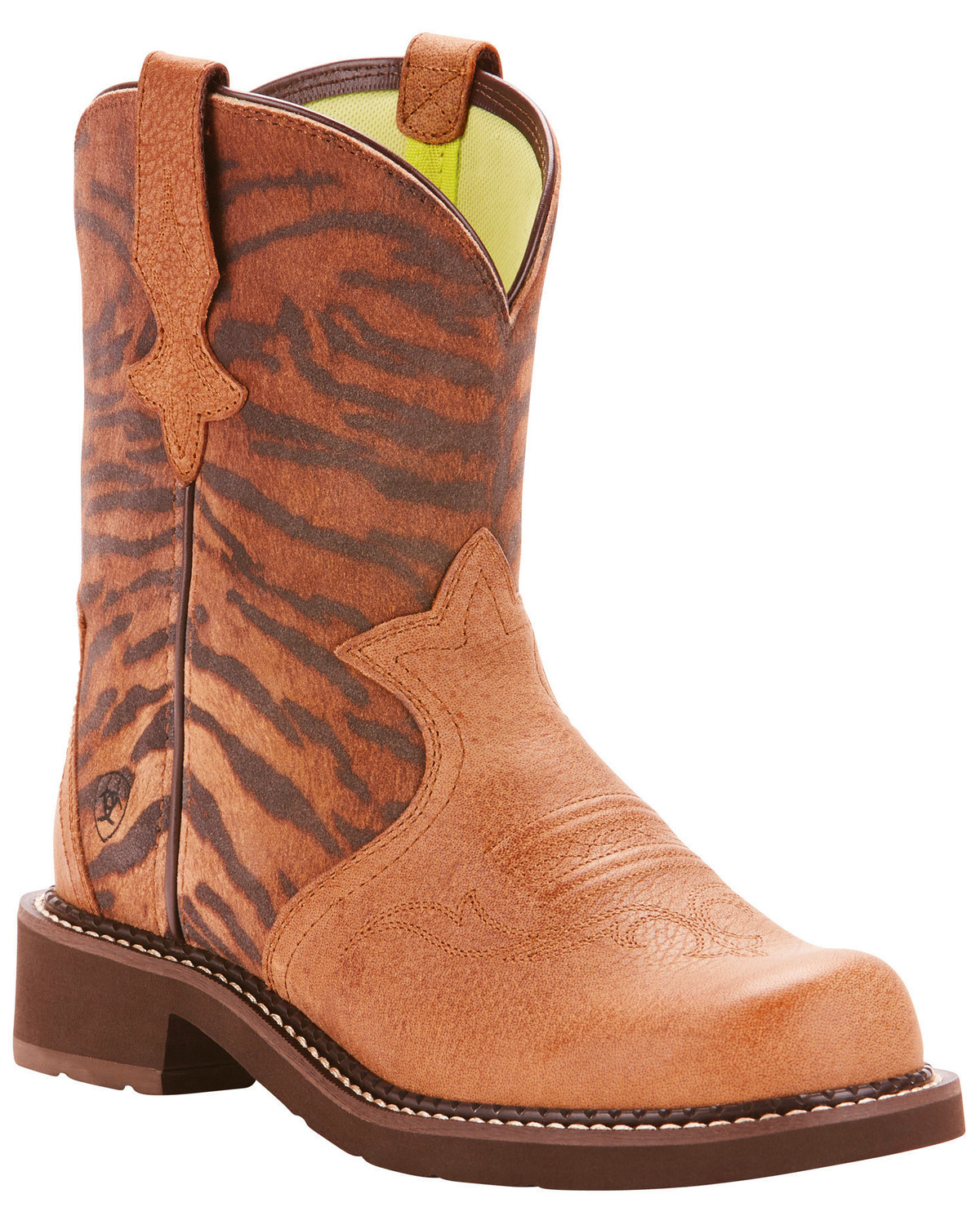 tiger cowboy boots